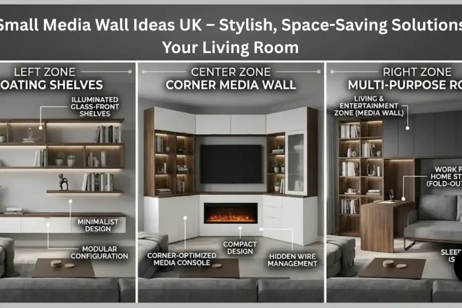 Small Media Wall Ideas UK – Stylish, Space-Saving Solutions for Your Living Room