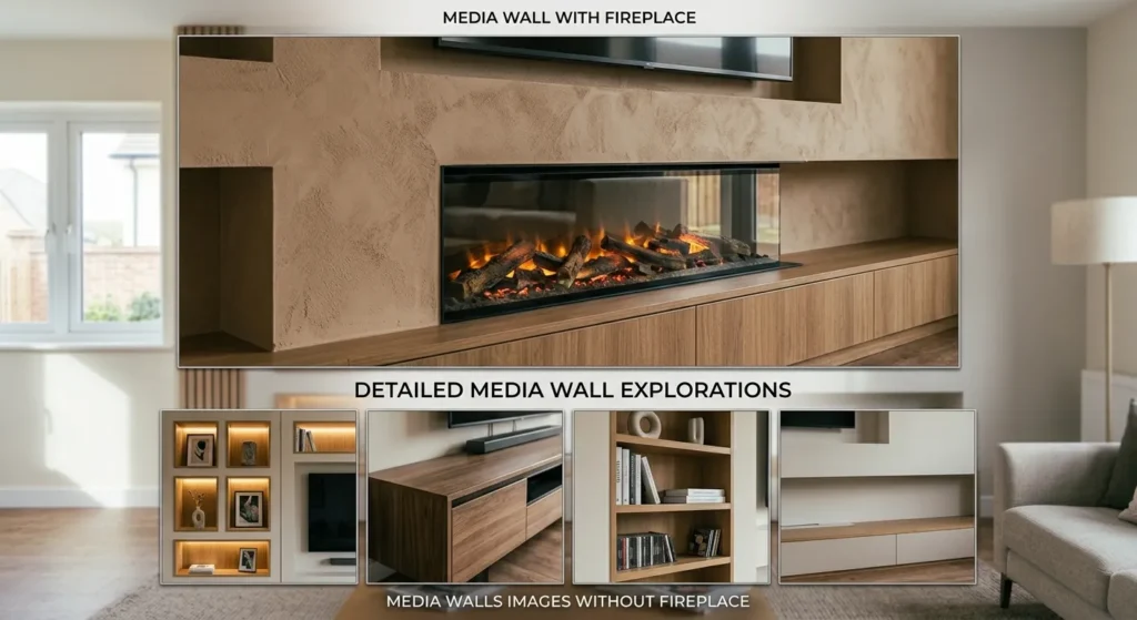 Do Media Walls Have to Have a Fireplace